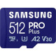 Карта памяти microSDXC UHS-I U3 Samsung Pro PLUS 512 ГБ