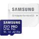 Карта памяти microSDXC UHS-I U3 Samsung Pro PLUS 512 ГБ