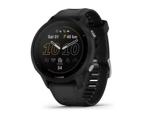 Умные часы Garmin FORERUNNER 955 с черным ремешком