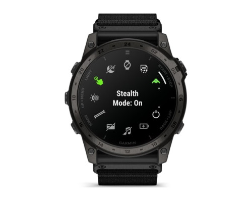 Умные часы Garmin TACTIX 7 AMOLED edition, черный нейлоновый ремешок