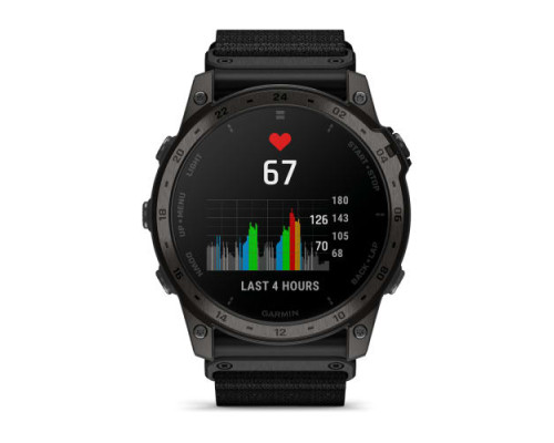 Умные часы Garmin TACTIX 7 AMOLED edition, черный нейлоновый ремешок