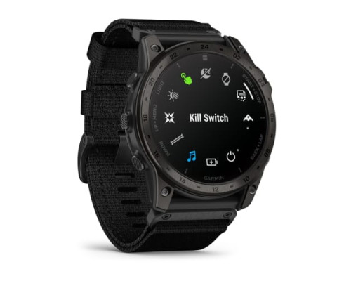 Умные часы Garmin TACTIX 7 AMOLED edition, черный нейлоновый ремешок