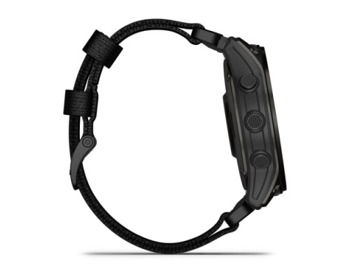 Умные часы Garmin TACTIX 7 AMOLED edition, черный нейлоновый ремешок