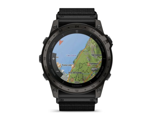 Умные часы Garmin TACTIX 7 AMOLED edition, черный нейлоновый ремешок