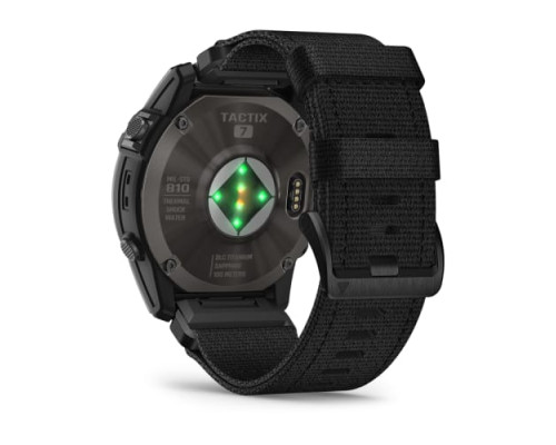 Умные часы Garmin TACTIX 7 AMOLED edition, черный нейлоновый ремешок