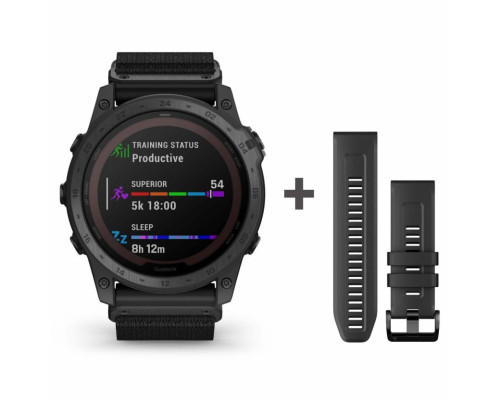 Умные часы Garmin Tactix 7 pro black DLC Titanium