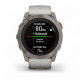 Умные часы Garmin FENIX 7X PRO Sapphire Solar Edition Титановый корпус с дымчато-серым оранжевым ремешком