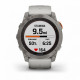 Умные часы Garmin FENIX 7X PRO Sapphire Solar Edition Титановый корпус с дымчато-серым оранжевым ремешком