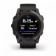 Умные часы Garmin FENIX 7X PRO Sapphire Solar Edition Титановый угольно-серый корпус с DLC-покрытием и черным ремешком