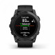 Умные часы Garmin EPIX PRO (Gen 2) Standard Edition 51 мм, серый, черный силиконовый ремешок