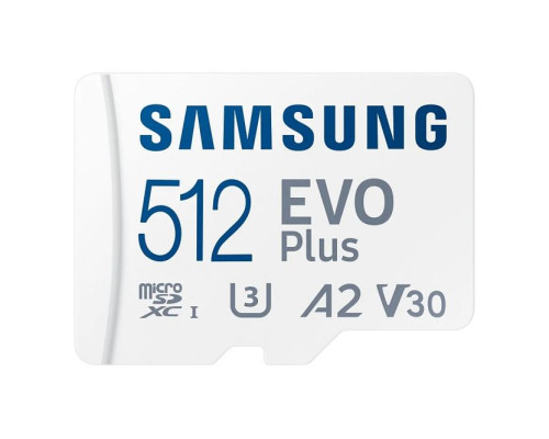 Карта памяти microSDXC UHS-I U3 Samsung EVO PLUS 512 ГБ