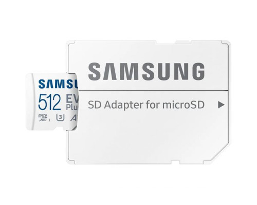 Карта памяти microSDXC UHS-I U3 Samsung EVO PLUS 512 ГБ