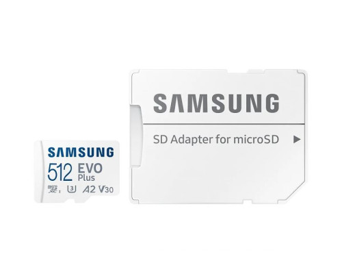 Карта памяти microSDXC UHS-I U3 Samsung EVO PLUS 512 ГБ