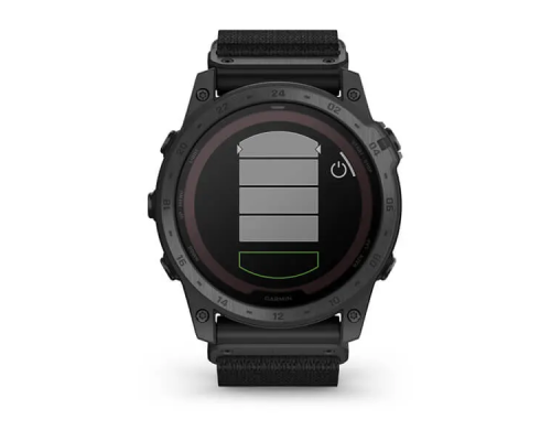 Умные часы Garmin TACTIX 7 Pro Ballistics Edition с черным нейлоновым ремешком