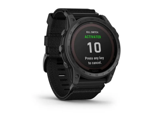 Умные часы Garmin TACTIX 7 Pro Ballistics Edition с черным нейлоновым ремешком