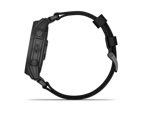 Умные часы Garmin TACTIX 7 Pro Ballistics Edition с черным нейлоновым ремешком