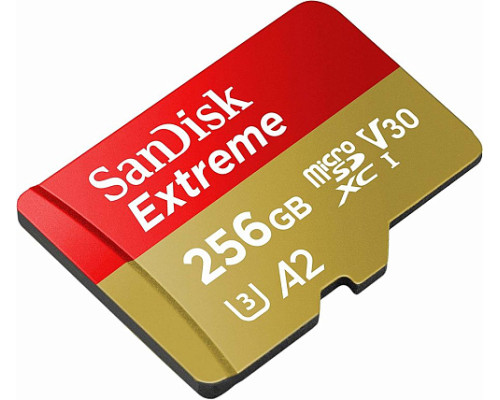 Карта памяти Sandisk Extreme 256 ГБ, 160 МБ/с, Class 10, SDSQXA1-256G-GN6MA