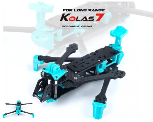 Axisflying KOLAS7" - 7-дюймовый складной FPV / аналоговый 4,9-5G / дрон для дальнего действия / с GPS