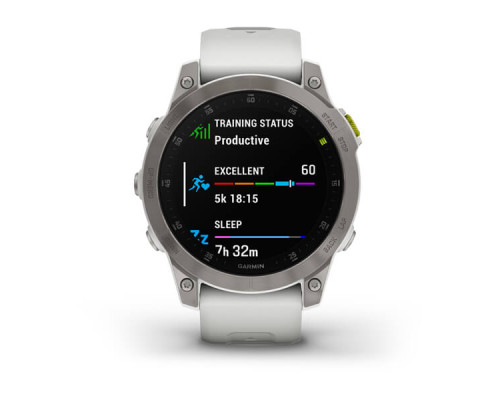 Garmin EPIX (Gen 2) Sapphire титановый белый