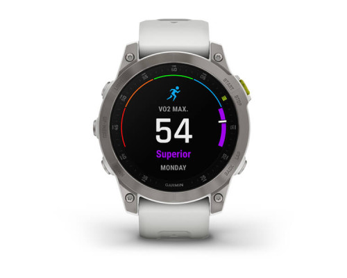 Garmin EPIX (Gen 2) Sapphire титановый белый