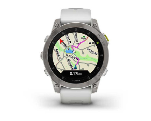 Garmin EPIX (Gen 2) Sapphire титановый белый