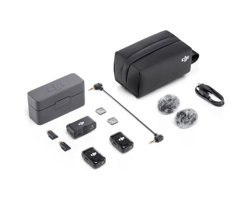 Микрофон DJI Mic 2 (2 TX + 1 RX + Charging Case)