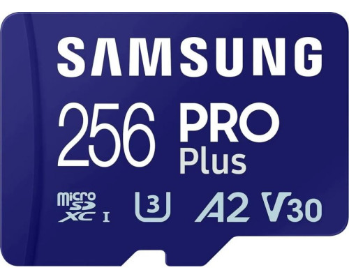 Карта памяти microSDXC UHS-I U3 Samsung Pro PLUS 256 ГБ