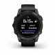 Умные часы Garmin EPIX PRO (Gen 2) Standard Edition 47 мм, серый, черный ремешок