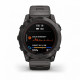 Умные часы Garmin FENIX 7X PRO Sapphire Solar Edition Титановый угольно-серый корпус с DLC-покрытием и титановым браслетом