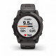 Умные часы Garmin FENIX 7X PRO Sapphire Solar Edition Титановый угольно-серый корпус с DLC-покрытием и титановым браслетом