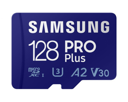 Карта памяти microSDXC UHS-I U3 Samsung Pro PLUS 128 ГБ