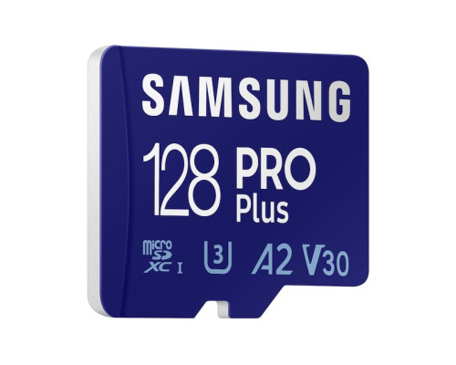 Карта памяти microSDXC UHS-I U3 Samsung Pro PLUS 128 ГБ