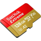 Карта памяти SanDisk Extreme microSDXC 128GB + SD Adapter 160МB/s, Class 10 UHS-I U3 (SDSQXA1-128G-GN6MA)