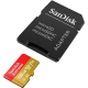 Карта памяти SanDisk Extreme microSDXC 128GB + SD Adapter 160МB/s, Class 10 UHS-I U3 (SDSQXA1-128G-GN6MA)