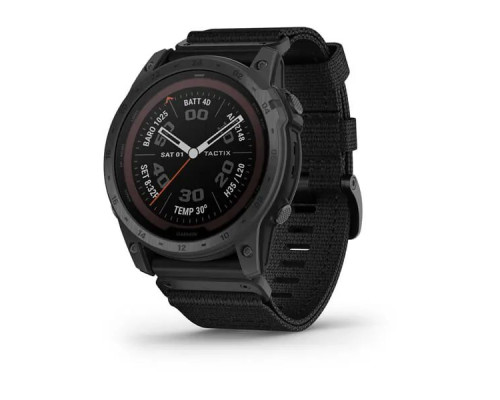 Умные часы Garmin TACTIX 7 Pro с черным нейлоновым ремешком